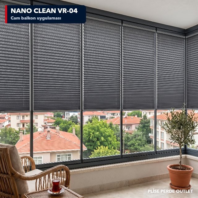 RGN Nano Clean VR-04 cam balkona uygulanmış hali