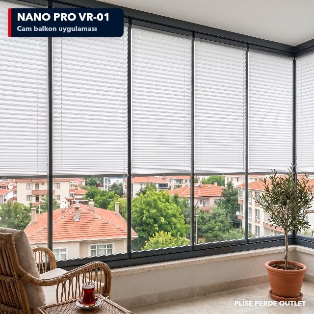 RGN Nano Pro VR-01 cam balkona uygulanmış hali