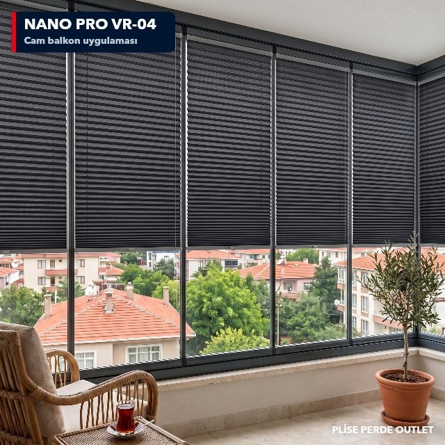 RGN Nano Pro VR-04 cam balkona uygulanmış hali