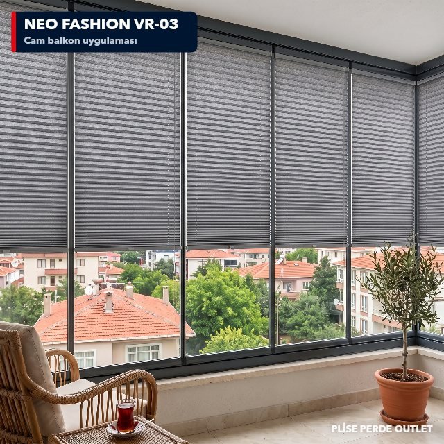 RGN Neo Fashion VR-03 cam balkona uygulanmış hali