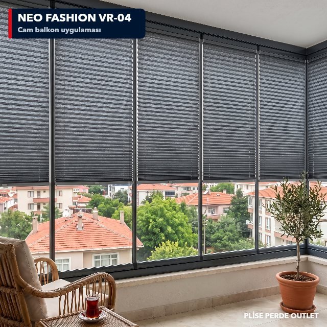 RGN Neo Fashion VR-04 cam balkona uygulanmış hali