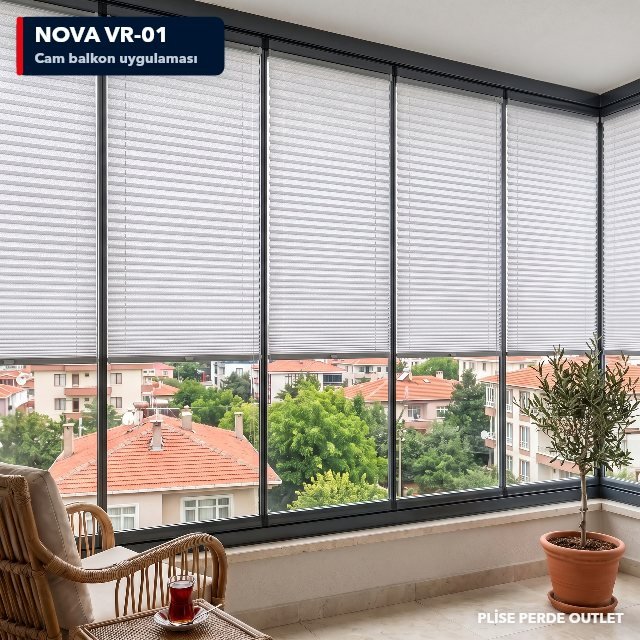 RGN Nova VR-01 cam balkona uygulanmış hali