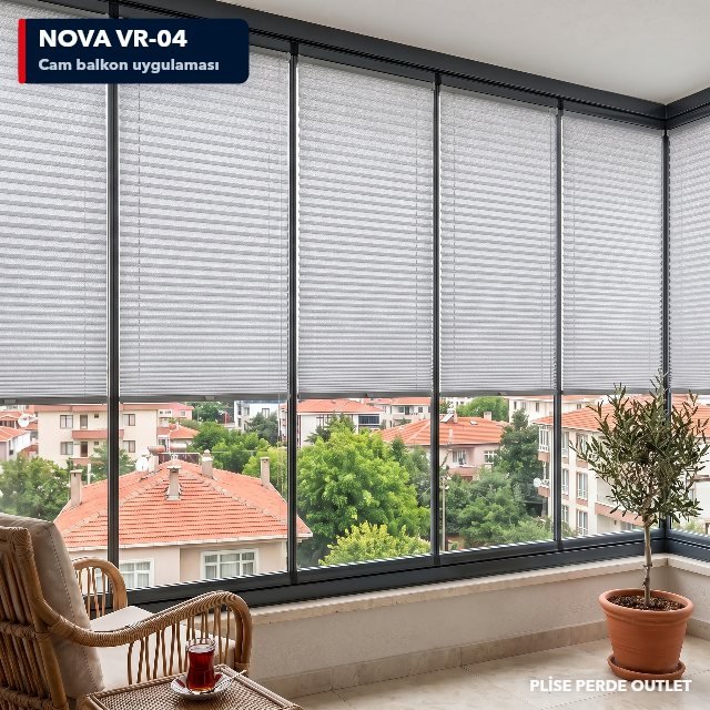 RGN Nova VR-04 cam balkona uygulanmış hali