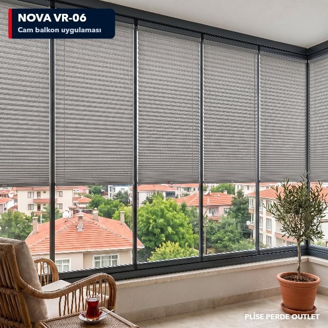 RGN Nova VR-06 cam balkona uygulanmış hali