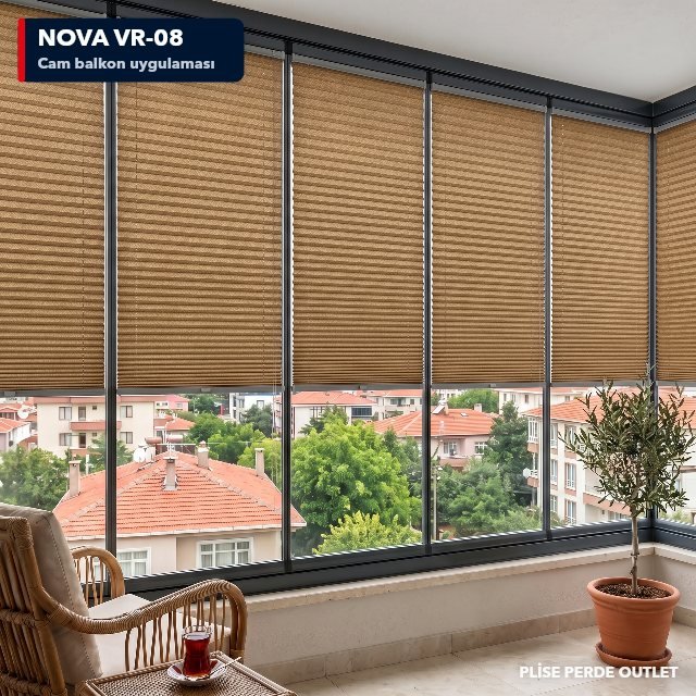 RGN Nova VR-08 cam balkona uygulanmış hali